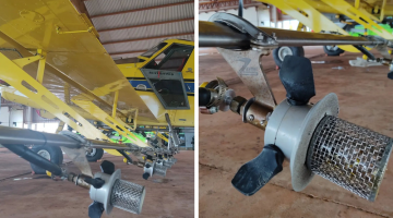 Atomizador Zanoni aprovado em aeronaves de alta velocidade