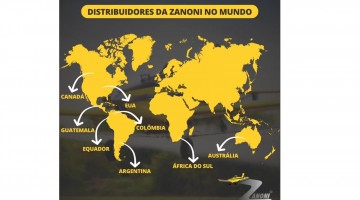 Zanoni expande sua rede de distribuidores ao redor do mundo