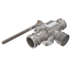 VÁLVULA DIRECIONAL 2” (2 VIAS) COM ESFERA 75mm
