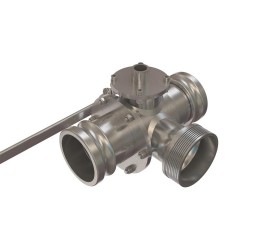 VÁLVULA DIRECIONAL 3” (3 VIAS) COM ESFERA 94mm   (DESCONTINUADA)