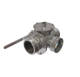 VÁLVULA DIRECIONAL 3” (3 VIAS) COM ESFERA 110mm