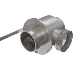 VÁLVULA DIRECIONAL 4” (2 VIAS) COM ESFERA 150mm 