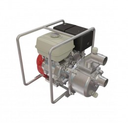 BOMBA AUTOESCORVANTE INOX 2" - MOTOR HONDA GASOLINA 6,5HP
