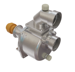CARACOL AUTOESCORVANTE INOX 3" - PARA MOTORES ELÉTRICOS 7.5CV OU MENORES