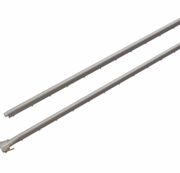 BARRAS PARA AT402/AT502 - AEROFÓLIO 67MM, ENTRADA 1 1/2", 35 BICOS 1/8" NO BORDO DE FUGA, COM ROSCA 3/4" NA EXTREMIDADE
