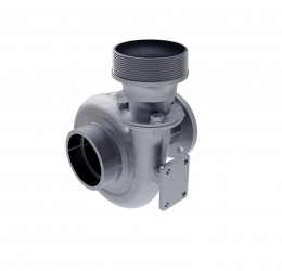 CARACOL PADRÃO INOX 3" - PARA MOTORES C/ EIXO CHAVETA 3/4"