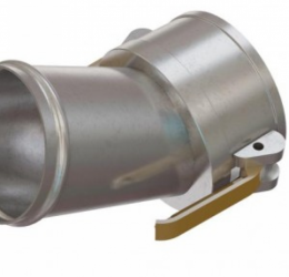 3″ 45° Female Hose Coupling – Stainless Steel
