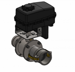 1 ½″ Shut-off Valve – Electric Actuation - For Spray Booms
