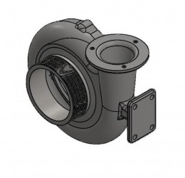 Stainless Steel Housing for Zanoni Standard Pumps with 3/4″ Shaft