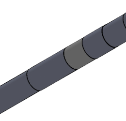 Stainless Steel Shaft for Zanoni 2″ and 3″ Centrifugal Pumps with Hydraulic Drive