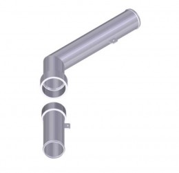 Connection Pipe to SATLOC Flowmeter for Air Tractor 502