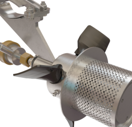 M2.5 ROTARY ATOMIZER FOR LOW SPEED AIRCRAFT WITH 5/8" INLET AND SS DISC