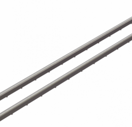 Spray Booms for Ipanema 203 – 50 mm Aerofoil Profile, 1½″ Inlet, 43 × 1/8″ Trailing-Edge Nozzle Ports with ¾″ Threaded End Fittings