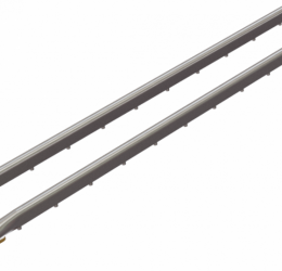 Spray Booms for Thrush 510 – 67 mm Aerofoil Profile, 2″ Inlet, 31 × 1/8″ Trailing-Edge Nozzle Ports with End Plugs