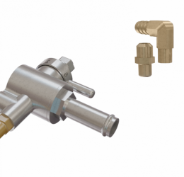 5/8″ Variable Restrictor Unit (VRU) for Zanoni Atomizer – With dual and single Feed