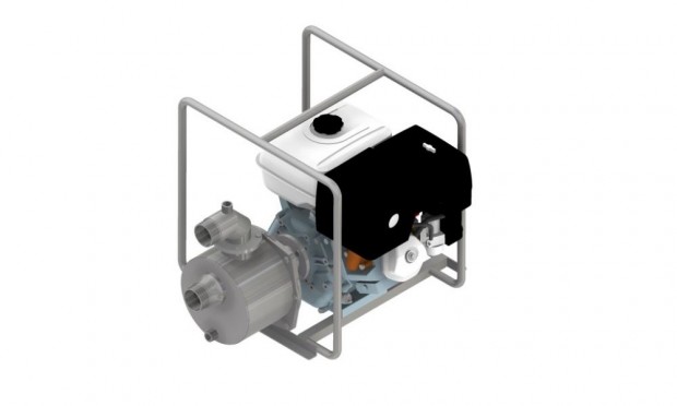 2" STAINLESS STEEL WATER PUMP (WITH BRANCO ENGINE B4T 6,5CV)