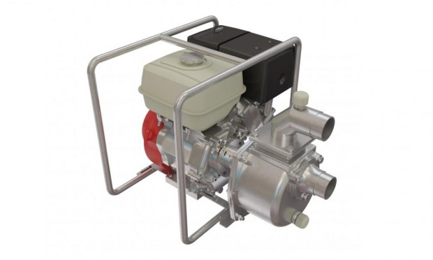 BOMBA AUTOESCORVANTE INOX 2" - MOTOR HONDA GASOLINA 6,5HP