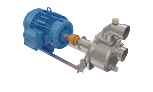 BOMBA AUTOESCORVANTE INOX 3" - MOTOR WEG 7.5CV (220V/380v)