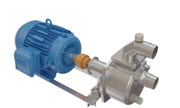 BOMBA AUTOESCORVANTE INOX 2" - MOTOR WEG 7.5CV (220V/380v)