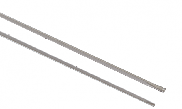 BARRAS PARA PAWNEE 235/260 - AEROFÓLIO 37,5MM, ENTRADA ENGATE 1 1/2", 5 BICOS 1/8" NO BORDO DE ATAQUE, COM TAMPÃO NA EXTREMIDADE