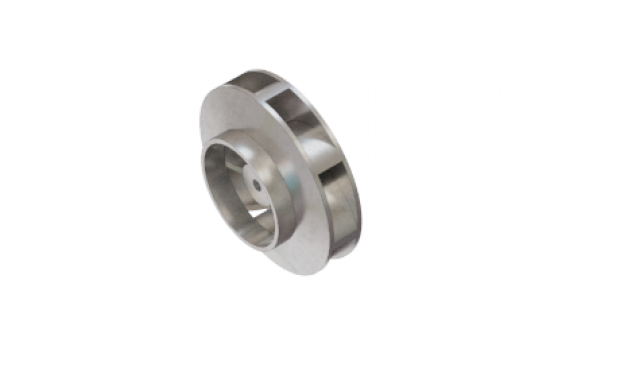 ROTOR INOX PARA BOMBA PADRÃO COM CHAVETA 3/4"