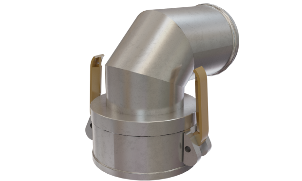 90º FEMALE/HOSE COUPLER