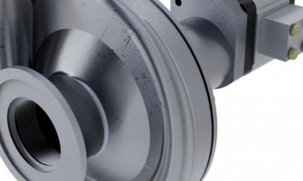 Stainless Steel Centrifugal Pump – Inlet: 300 mm Flange & 2″ Thread / Outlet: 220 mm Flange & 1½″ Thread – 8 cm³ Hydraulic Motor