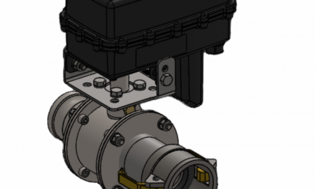1 ½″ Shut-off Valve – Electric Actuation - For Spray Booms