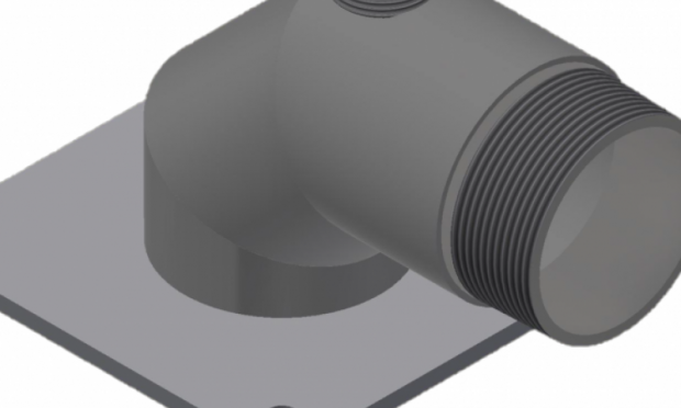 90° Outlet for Zanoni Stainless Steel Self-Priming Pump with 2″ Male Thread
