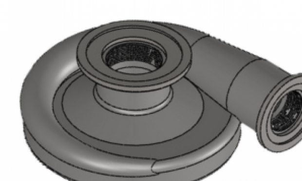 Stainless Steel Volute for Zanoni 1½″ Centrifugal Pumps with Hydraulic Drive