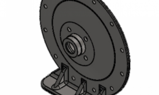 Stainless Steel Cover for Zanoni 1½″ Centrifugal Pumps with Hydraulic Drive
