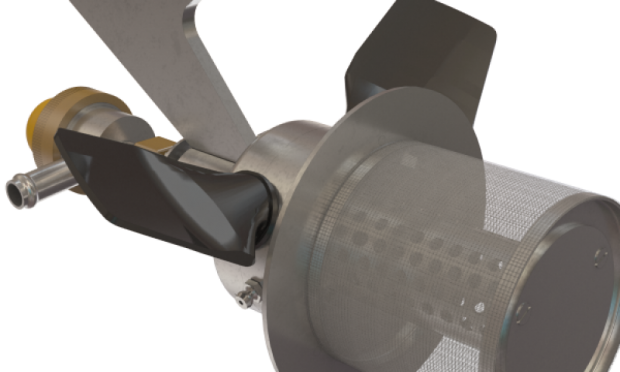 M14 ROTARY ATOMIZER FOR LOW SPEED AIRCRAFT WITH 5/8" INLET AND SS DISC