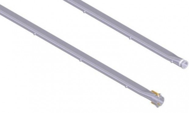 Spray Booms for AT-402/AT-502 – 67 mm Aerofoil Profile, 1½″ Inlet, 13 × 1/4″ Leading-Edge Nozzle Ports with End Plugs