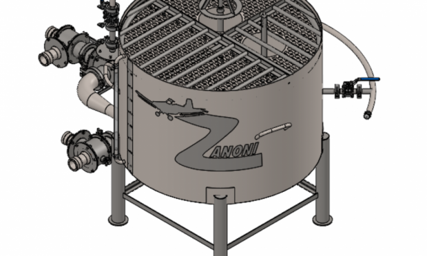 450L CHEMICAL TANK WITH 2" CONNECTIONS