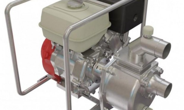 2″ Self-Priming Stainless Steel Pump – 6.5 HP Branco Gasoline Engine