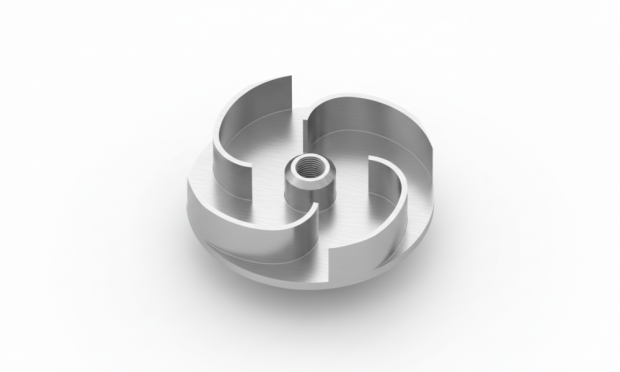 ROTOR INOX PARA MOTOBOMBA COM ROSCA 16