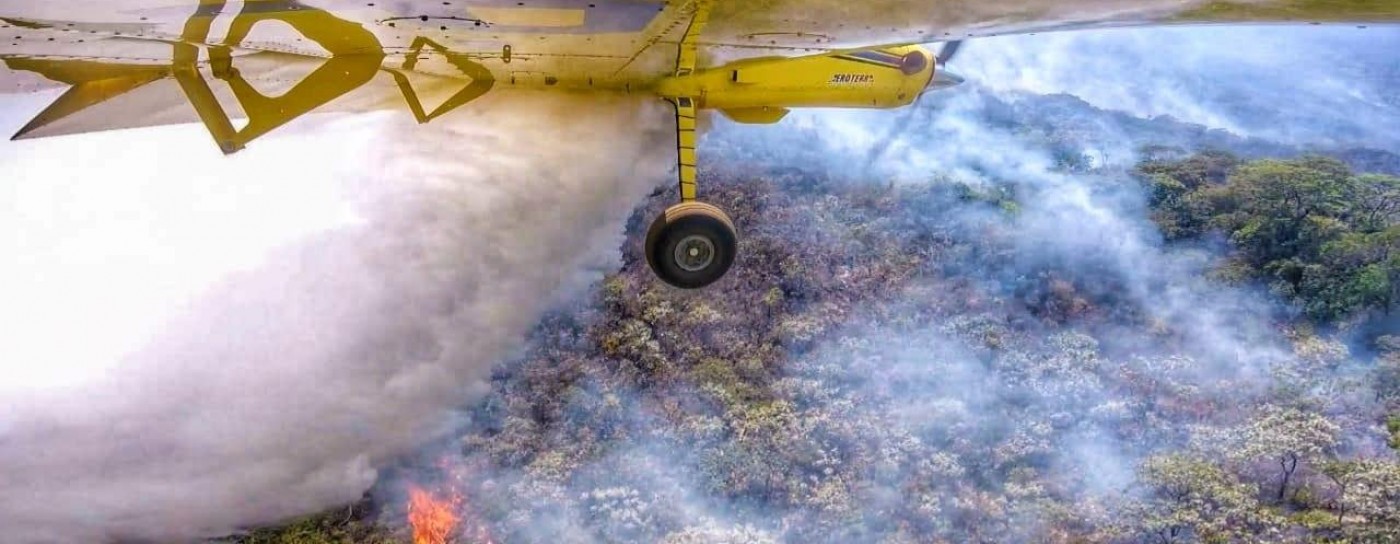 Main developer of aerial fire fighting systems in South America.