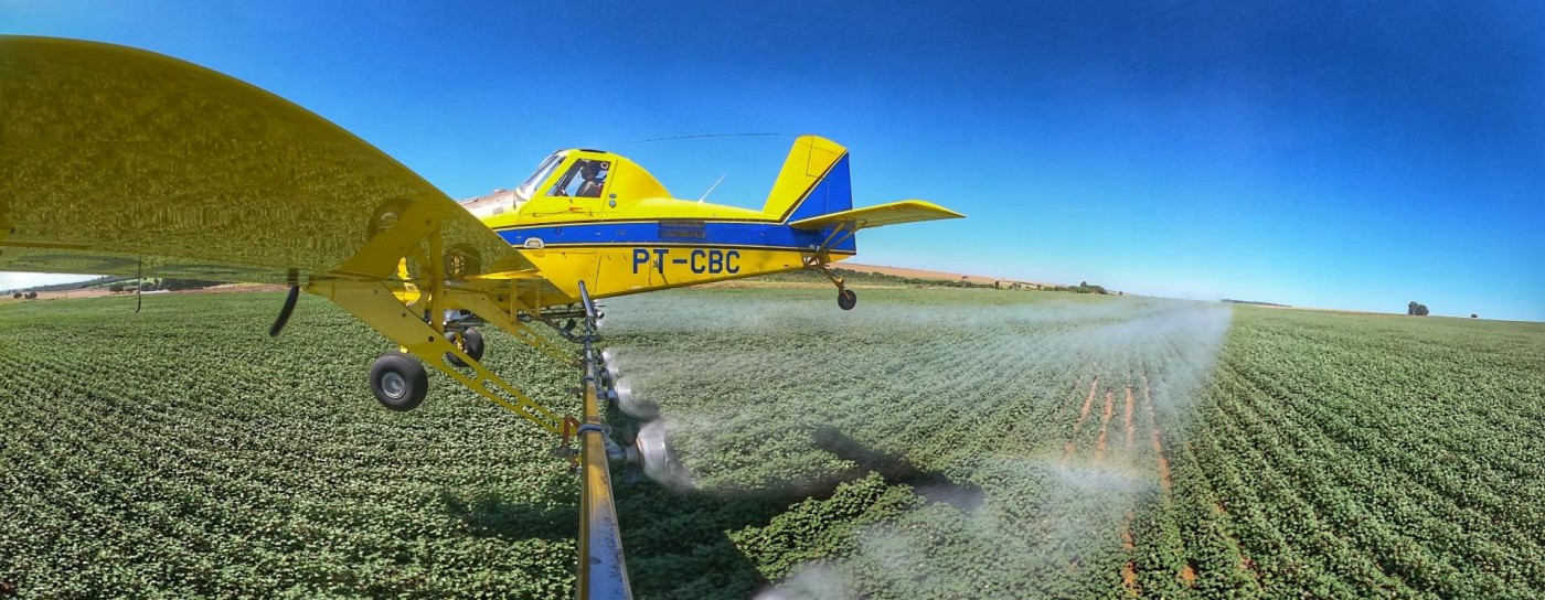 Tecnologias com padrão de excelência para aplicação aérea.