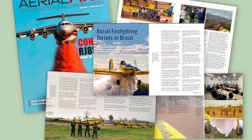 Trabalho de parceiros da Zanoni é destaque na Aerial Fire Magazine