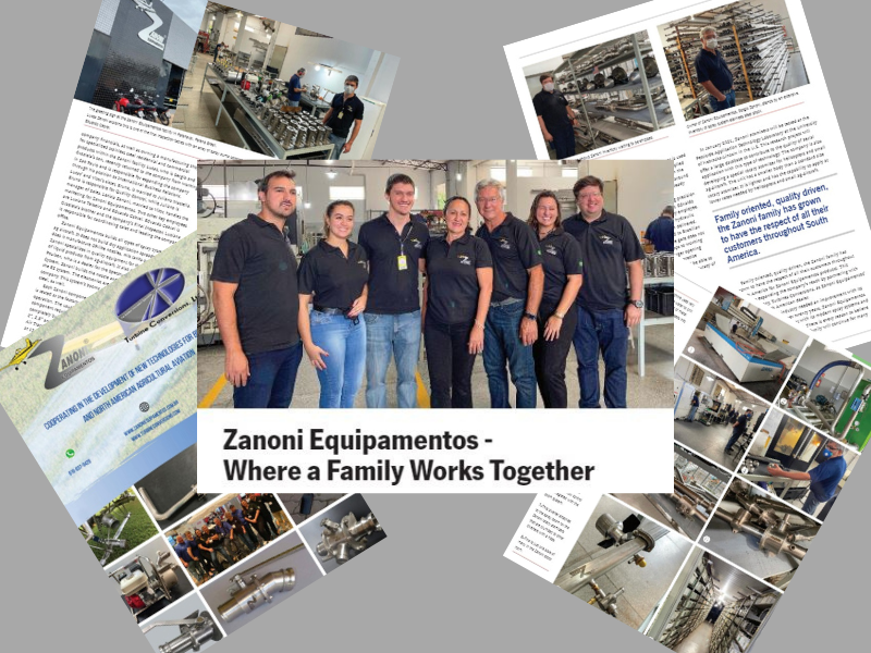 AgAir Update article tells the story of Zanoni Equipamentos