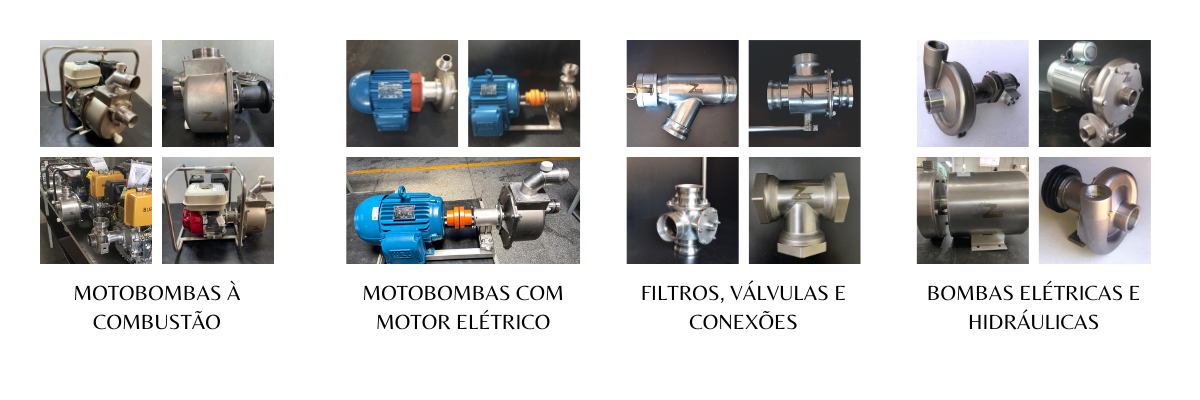 MOTOBOMBAS, VÁLVULAS E FILTROS ZANONI