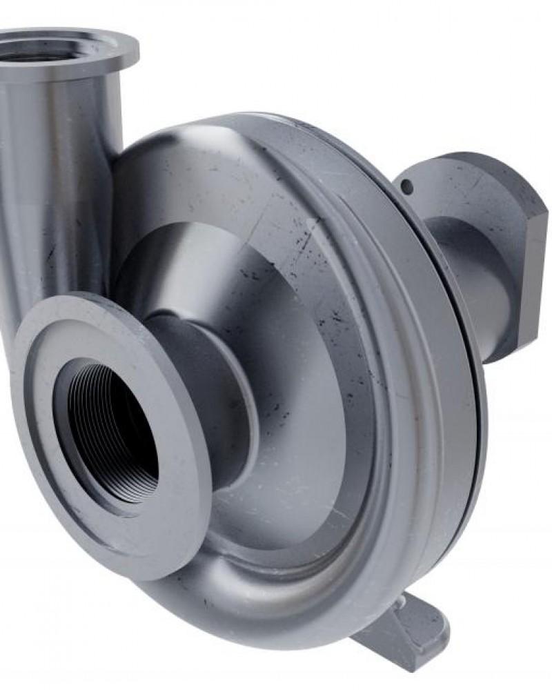 Stainless Steel Centrifugal Pump – Inlet: 300 mm Flange & 2″ Thread ...