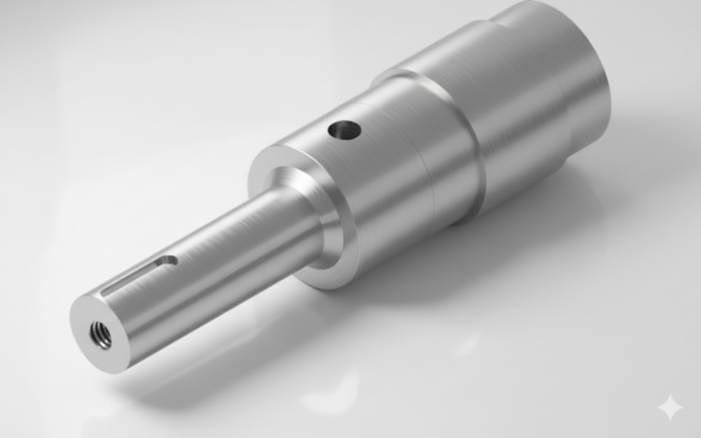 EIXO INOX PARA BOMBAS AUTOESCORVANTES COM CHAVETA 3/4